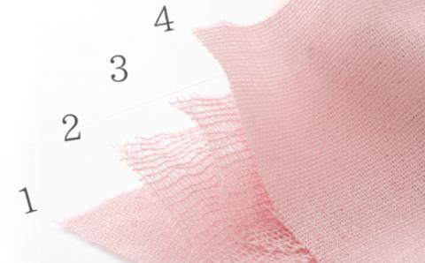 cumuco（クムコ）８重織ガーゼ ネックウォーマー(ボタン付き)_さくら【G0437】 さくら