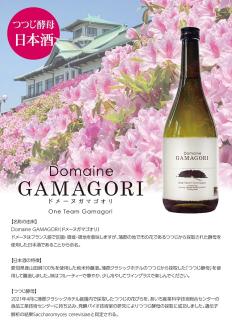 【数量限定】【日本酒】Domaine GAMAGORI 純米吟醸 つつじ酵母【オリジナル箱付き】_【G0425】