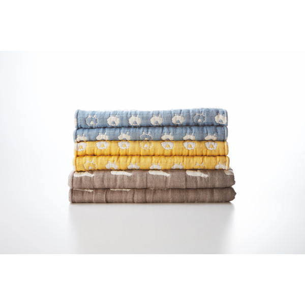 ふわら　六重織バスタオル・フェイスタオルセット_化粧箱入【G0607】_1404285 化粧箱入