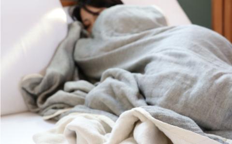 ガーゼケット OMUTI シングルサイズ_デニム【G0302】 デニム シングル