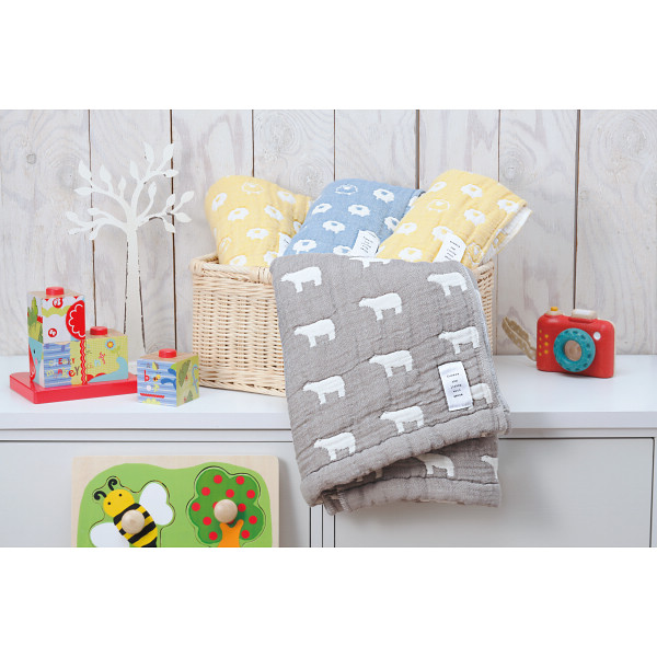 ふわら　六重織バスタオル・フェイスタオルセット_化粧箱入【G0607】_1404285 化粧箱入