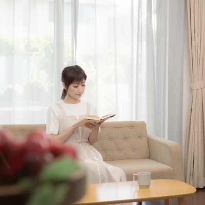  遮熱UVカットレースカーテン　SP3075　腰高窓用Ｓ_【G0750】