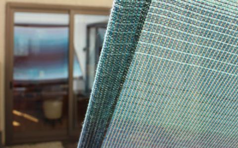 日よけイチオリシェード グラデーション_オーシャン【G0296】 オーシャン