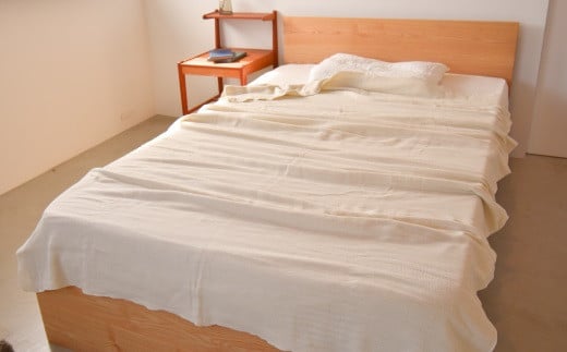 cumuco（クムコ）６重織ガーゼケット シングル _みずいろ【G0286】 みずいろ シングル