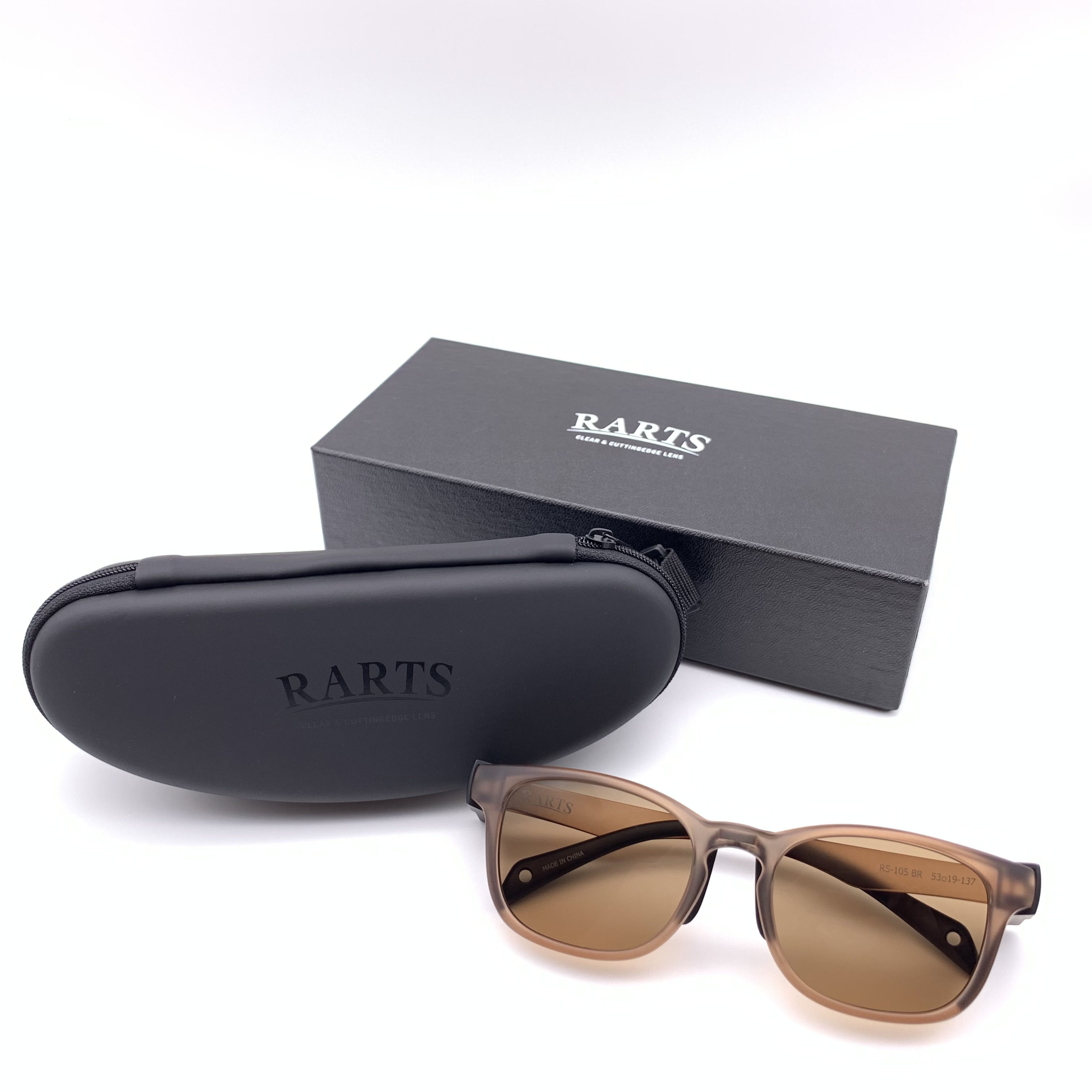 RARTS 偏光サングラス「BLASE」 フレームカラー：ブラウン レンズ：RARTS アンバーブラウン_【G0516】