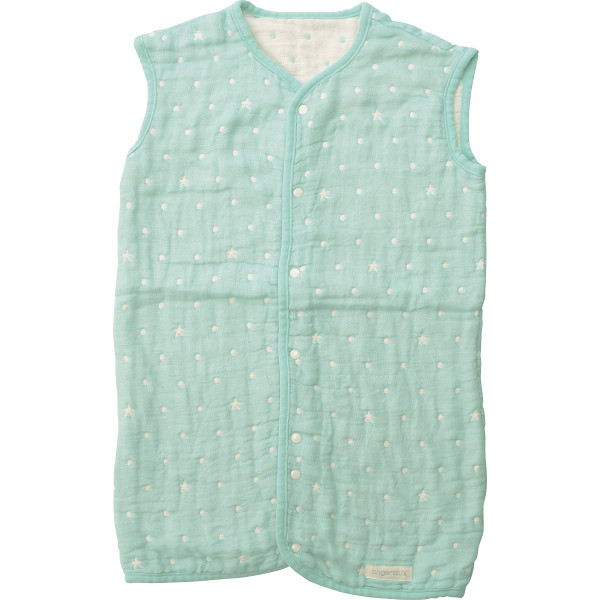 アンジェロラックス　２ＷＡＹ ６重ガーゼスリーパー_袋入：ミントブルー【G0624】_1667883 袋入：ミントブルー