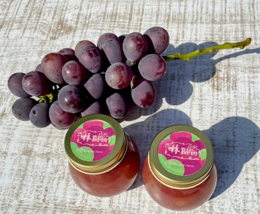 犬山産「巨峰ジャム」120g　3個入り ｜ ジャム セット 3個 ぶどう ブドウ 巨峰 洋菓子 和菓子