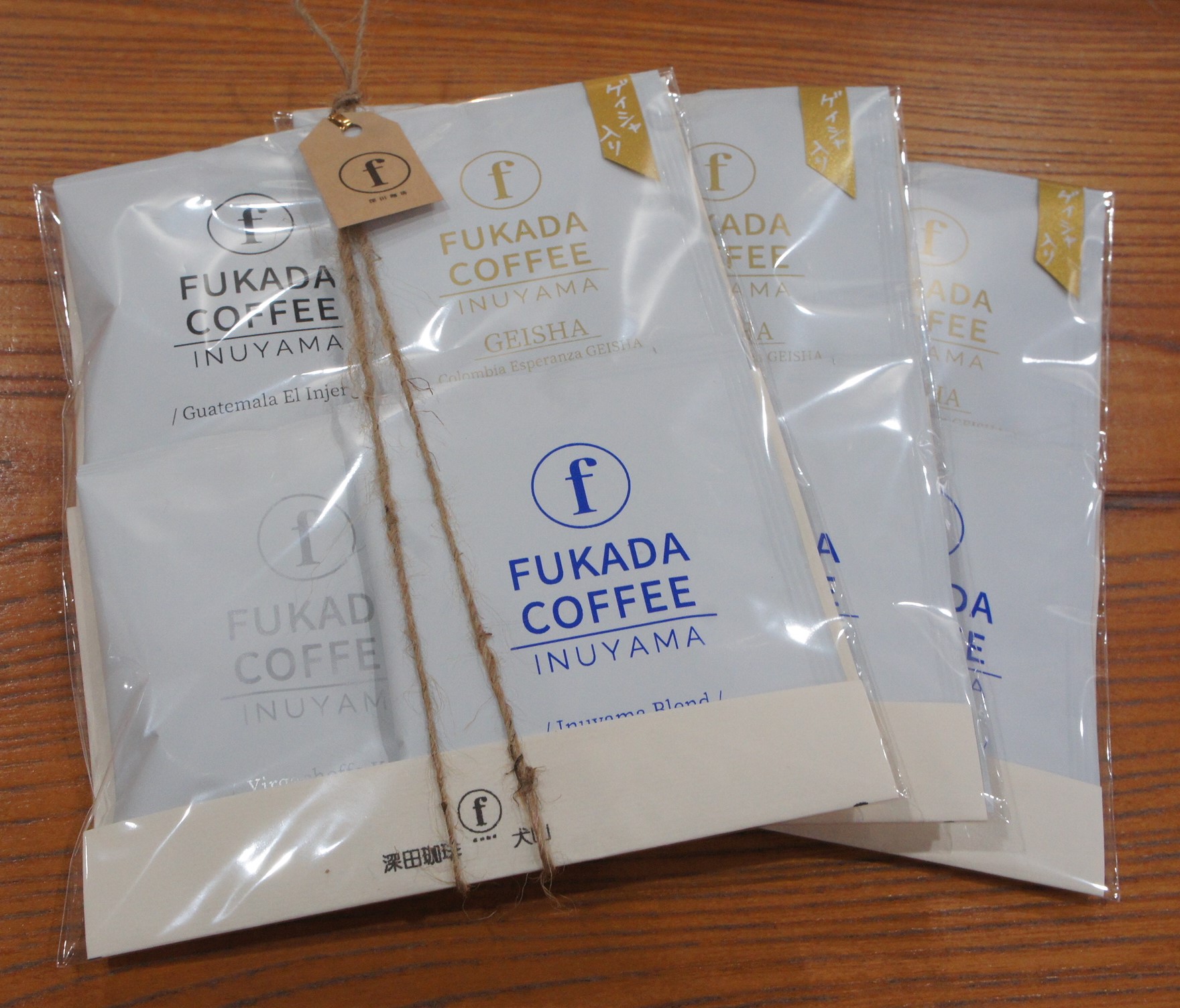 【数量限定】ゲイシャ入り・ドリップバッグ4個セット×3組（珈琲粉）｜ コーヒー 珈琲 コーヒー粉 珈琲粉 自家焙煎 飲料 ゲイシャ GEISHA ドリップ 数量限定 深田珈琲 セット