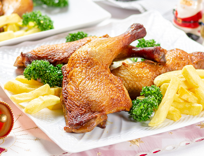 【期間限定・数量限定】無添加クリスマス限定セットB｜無添加 添加物不使用 セット ごちそう クリスマス パーティ チキン ソーセージ ローストレッグ 鶏肉 モモ オードブル サイトウハム SAITOHAM