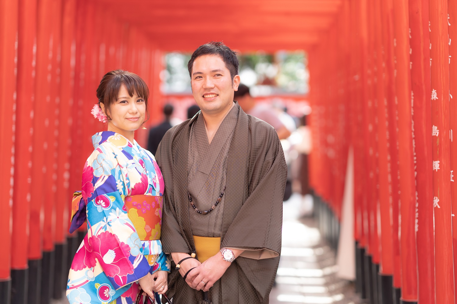 犬山城下町 着物レンタルプラン（ペア）| 着物レンタル 小物 2名 2人 要予約 散策 和服 写真 女子会 コスプレ かわいい インスタ映え デート 着付け 着物 浴衣 レンタル 体験 撮影 カメラマン 名古屋 日帰り 東海 愛知 岐阜 尾張 ペアチケット