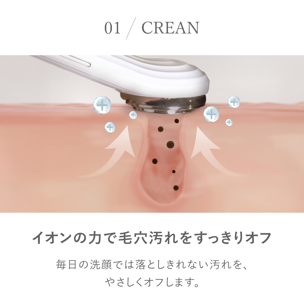 【LOABI/ロアビ公式】 マルチ美顔器 NITENA ニテナ｜美顔器 ems 目元 ウォーターピーリング LED美顔器 イオン導出 美容家電 誕生日 プレゼント NITENA ニテナ 愛知県 岐阜県 名古屋 acct LOABI