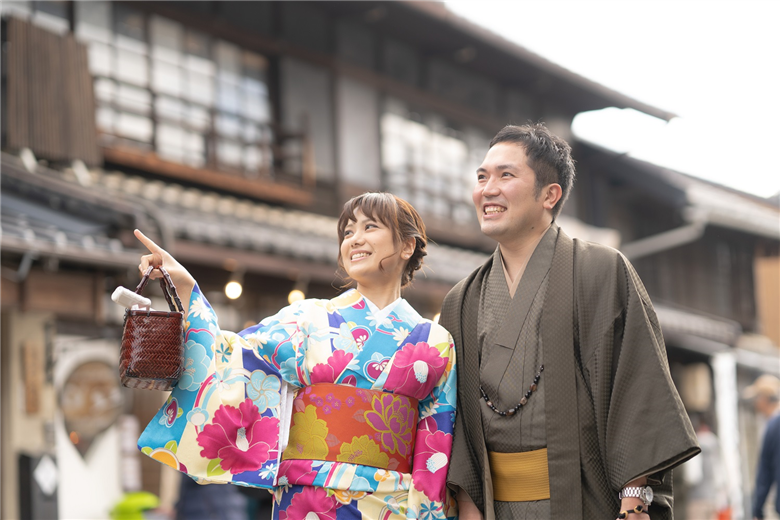 犬山城下町 着物レンタルプラン（1名分） ｜ 着物レンタル 小物 1名 1人 要予約 散策 和服 写真 女子会 町歩き コスプレ かわいい インスタ映え デート 着付け 着物 浴衣 レンタル 体験 撮影 カメラマン 名古屋 日帰り 東海 愛知 岐阜 尾張