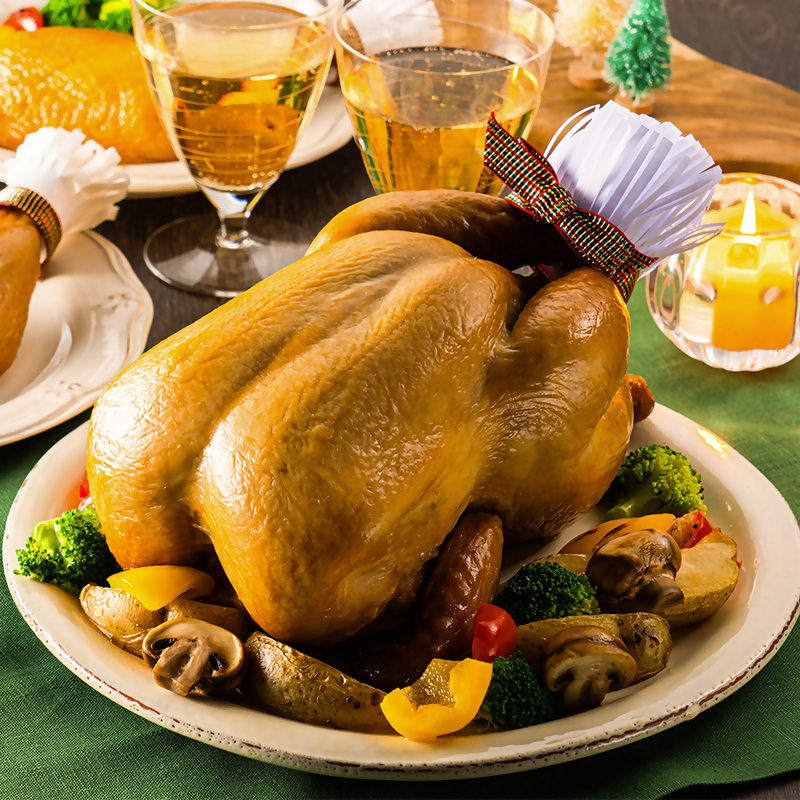 【期間限定・数量限定】無添加クリスマス限定セットA｜無添加 添加物不使用 セット ごちそう クリスマス パーティ チキン ソーセージ ローストチキン 鶏肉 オードブル レンジ サイトウハム SAITOHAM