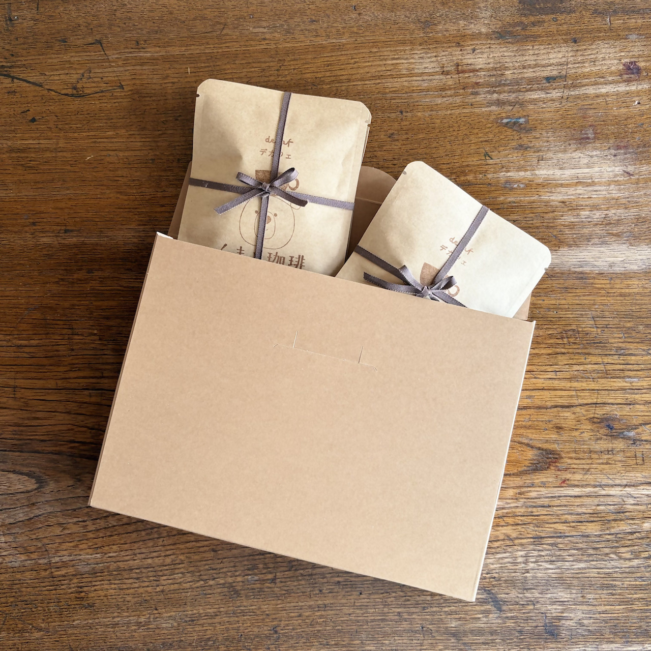 【デカフェ】ドリップバッグのギフト　6袋入り｜ コーヒー 珈琲 スペシャルティコーヒー おすすめ 焙煎 ドリップバッグ 6個 きちんとギフト デカフェ decaf カフェインレス 飲料 くま くまと珈琲 手土産 プレゼント お返し ギフト 贈答 犬山市 城下町 愛知県