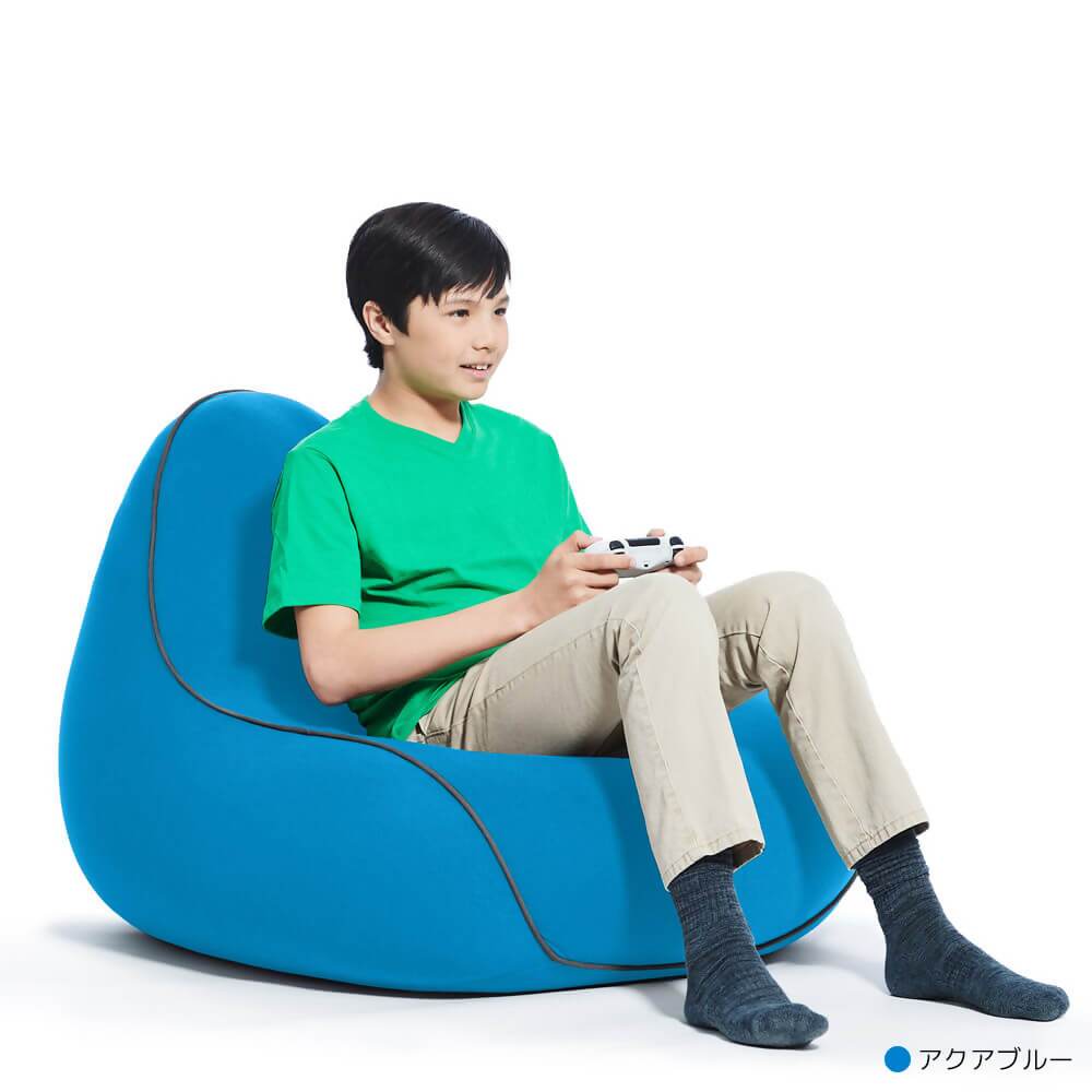 Yogibo Lounger（アクアブルー）｜ ヨギボー ラウンジャー ビーズクッション クッション ソファ チェア リラックス 1人用 ビーズソファ Lounger カラフル かわいい おしゃれ 愛知県 岐阜県 名古屋 Yogiboア ベッド リクライナー 1人用 2人用 クッション Lite Luxe シック おしゃれ 愛知県 岐阜県 名古屋 Yogibo