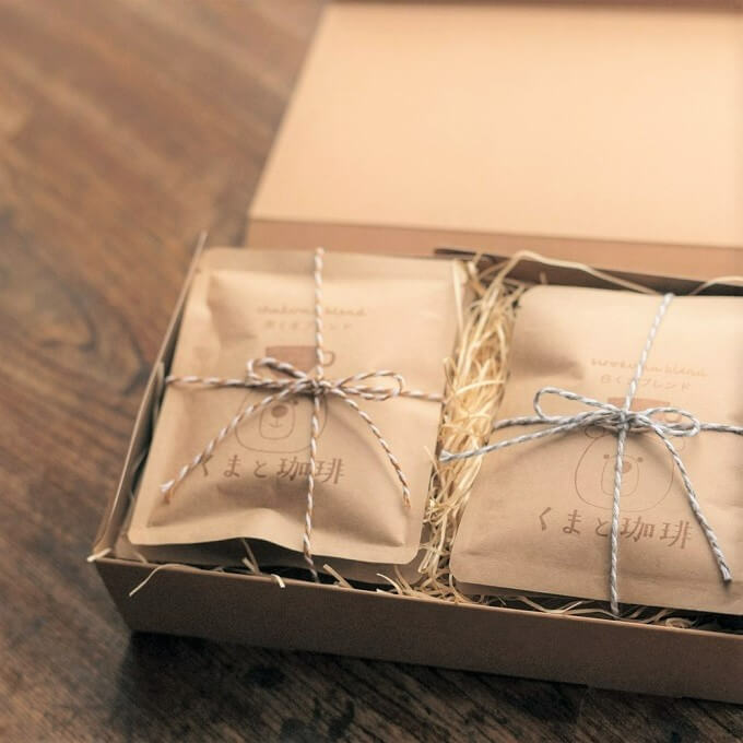 ドリップバッグのギフト　10袋入り｜ コーヒー 珈琲 スペシャルティコーヒー おすすめ 焙煎 ドリップバッグ 10個 きちんとギフト 進物 贈り物 飲料 くま くまと珈琲 手土産 プレゼント お返し ギフト 贈答 犬山市 城下町 愛知県