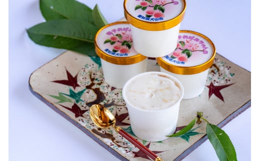 春子おばあちゃんの桃 アイス（桃果肉入り アイスミルク）（10個入り） ｜ アイス ジェラート ソルベ スイーツ デザート 洋菓子 セット 詰め合わせ 10個 桃 モモ ピーチ ジューシー