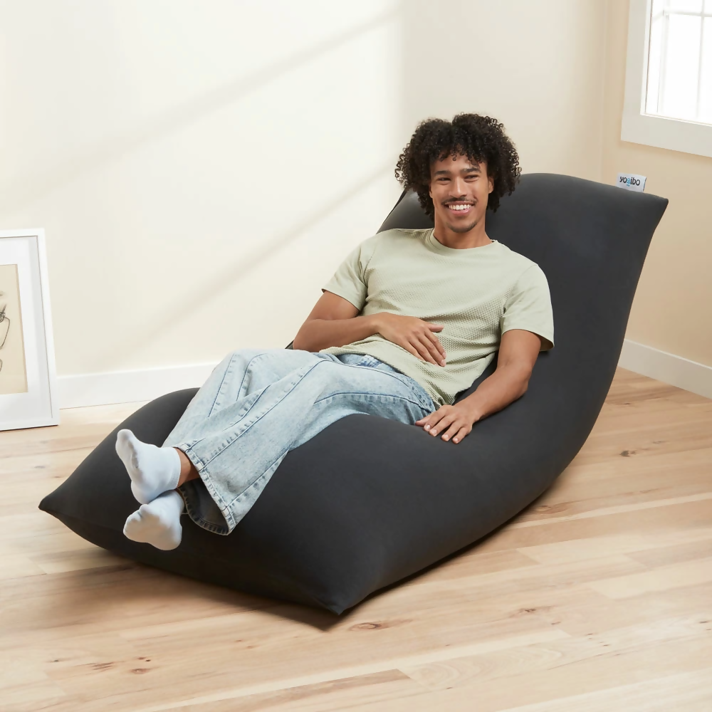 Yogibo Max（クリームホワイト）｜ ヨギボー ヨギボーマックス ビーズクッション クッション ソファ チェア ベッド リクライナー 1人用 2人用 クッション Max 愛知県 岐阜県 名古屋 Yogibo