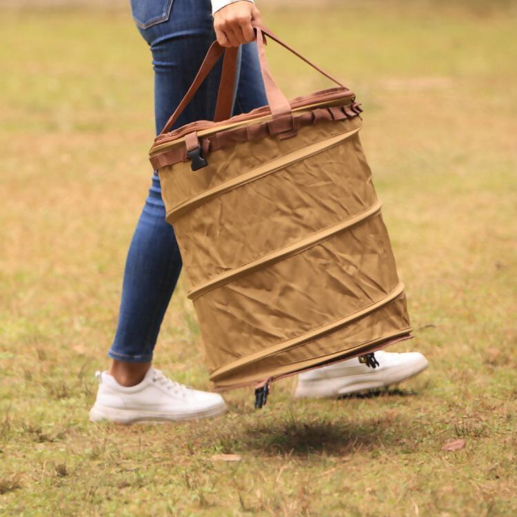 【EVOKE/イヴォーグ公式】 MULTIBOX マルチボックス 60L 収納ボックス（ブラック）｜ トラッシュボックス キャンプ ポップアップ ゴミ箱 おしゃれ 折りたたみ ポップアップトラッシュボックス 収納ボックス 収納ケース 大容量 防水 薪入れ MULTIBOX 60L 愛知県 岐阜県 名古屋 acct EVOKE