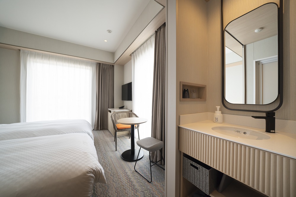 ≪平日限定≫1泊朝食付 ペアご宿泊券【ホテルミュースタイル犬山エクスペリエンス スーペリアツインルーム】 | ペア宿泊券 ツインルーム 2名分 朝食付き ホテル 露天風呂 宿泊 駅近 便利 休暇 国宝 犬山城 愛知 岐阜 尾張 名古屋 温泉宿泊 旅行 国内旅行 観光 宿泊 宿泊券 チケット 金券 リーズナブル 愛知県