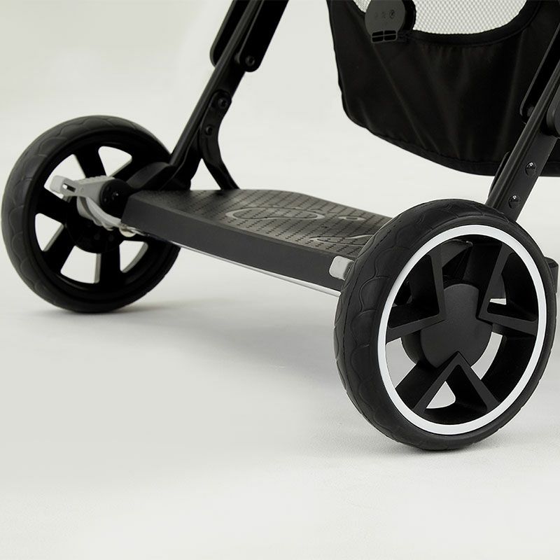 ベビーカー 二人でゴー（ブラック）｜カトージ KATOJI ブランド 子育て お出かけ 2人乗り 二人乗り お散歩 子ども 子供 旅行 キッズ 兄弟 姉妹 コンパクト スタイリッシュ おしゃれ 赤ちゃん ベビー ベビーカー 2人でゴー