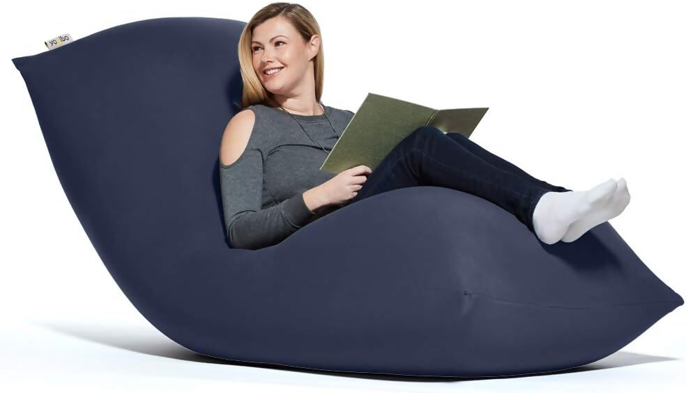 Yogibo Max（ネイビーブルー）｜ ヨギボー ヨギボーマックス ビーズクッション クッション ソファ チェア ベッド リクライナー 1人用 2人用 クッション Max 愛知県 岐阜県 名古屋 Yogibo
