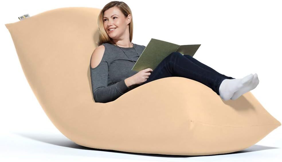 Yogibo Max（クリームホワイト）｜ ヨギボー ヨギボーマックス ビーズクッション クッション ソファ チェア ベッド リクライナー 1人用 2人用 クッション Max 愛知県 岐阜県 名古屋 Yogibo