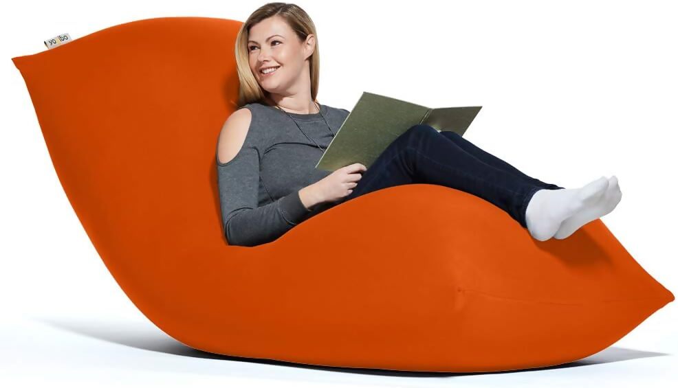 Yogibo Max（オレンジ）｜ ヨギボー ヨギボーマックス ビーズクッション クッション ソファ チェア ベッド リクライナー 1人用 2人用 クッション Max 愛知県 岐阜県 名古屋 Yogibo