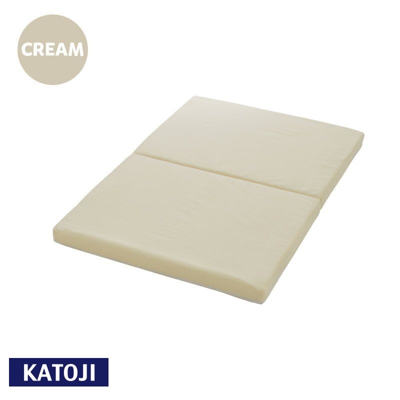 固わた敷布団　ミニ（クリーム）｜カトージ KATOJI ブランド 子育て ベビー用品 赤ちゃん 子ども 子供 お昼寝 かわいい ベビー ベビー布団 敷布団 ミニ ミニサイズ