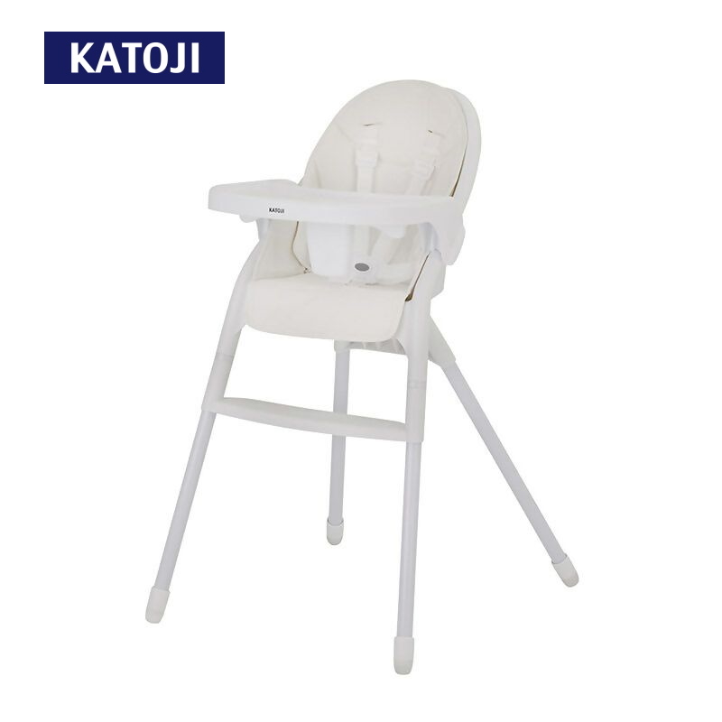 ベビーチェア ムース（ミルク）｜カトージ KATOJI 子ども 子供 赤ちゃん 幼児 椅子 ブランド 子育て 家具 おしゃれ かわいい 組み立て 折りたたみ ハイチェア キッズチェア 軽い チャイルドチェア 子供用 ダイニング ベビーチェア 持ち運び 帰省 お出かけ