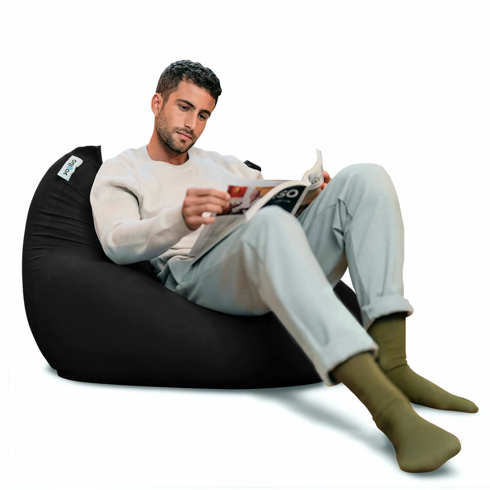 Yogibo Mini（ブラック）｜ ヨギボー ミニ ビーズクッション クッション ソファ チェア リラックス 1人用 ビーズソファ Mini カラフル かわいい おしゃれ 愛知県 岐阜県 名古屋 Yogibo