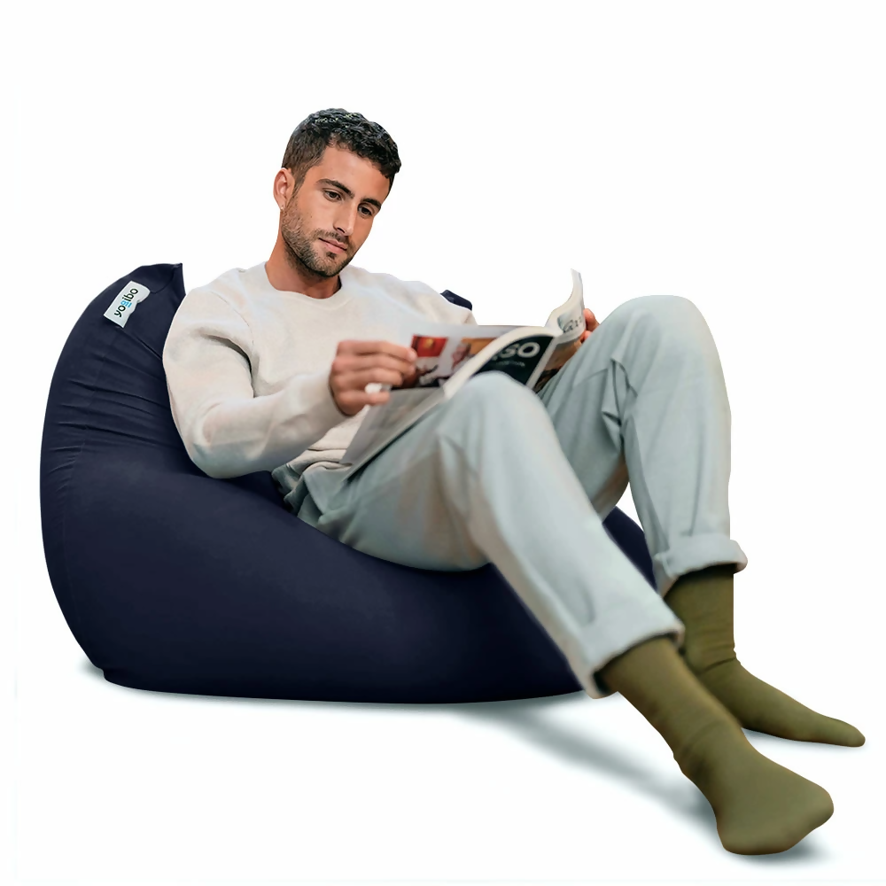 Yogibo Mini（ネイビーブルー）｜ ヨギボー ミニ ビーズクッション クッション ソファ チェア リラックス 1人用 ビーズソファ Mini カラフル かわいい おしゃれ 愛知県 岐阜県 名古屋 Yogibo