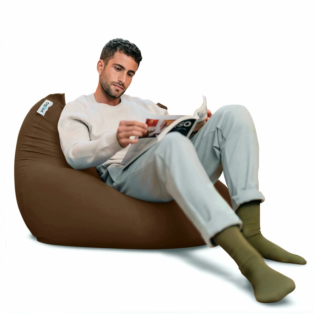 Yogibo Mini（チョコレートブラウン）｜ ヨギボー ミニ ビーズクッション クッション ソファ チェア リラックス 1人用 ビーズソファ Mini カラフル かわいい おしゃれ 愛知県 岐阜県 名古屋 Yogibo