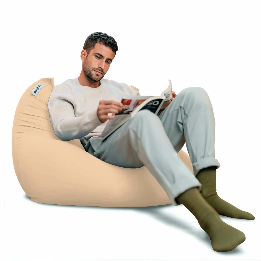 Yogibo Mini（クリームホワイト）｜ ヨギボー ミニ ビーズクッション クッション ソファ チェア リラックス 1人用 ビーズソファ Mini カラフル かわいい おしゃれ 愛知県 岐阜県 名古屋 Yogibo