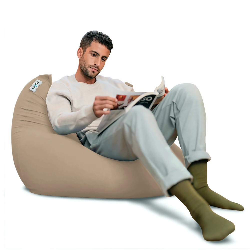 Yogibo Mini（ライトグレー）｜ ヨギボー ミニ ビーズクッション クッション ソファ チェア リラックス 1人用 ビーズソファ Mini カラフル かわいい おしゃれ 愛知県 岐阜県 名古屋 Yogibo