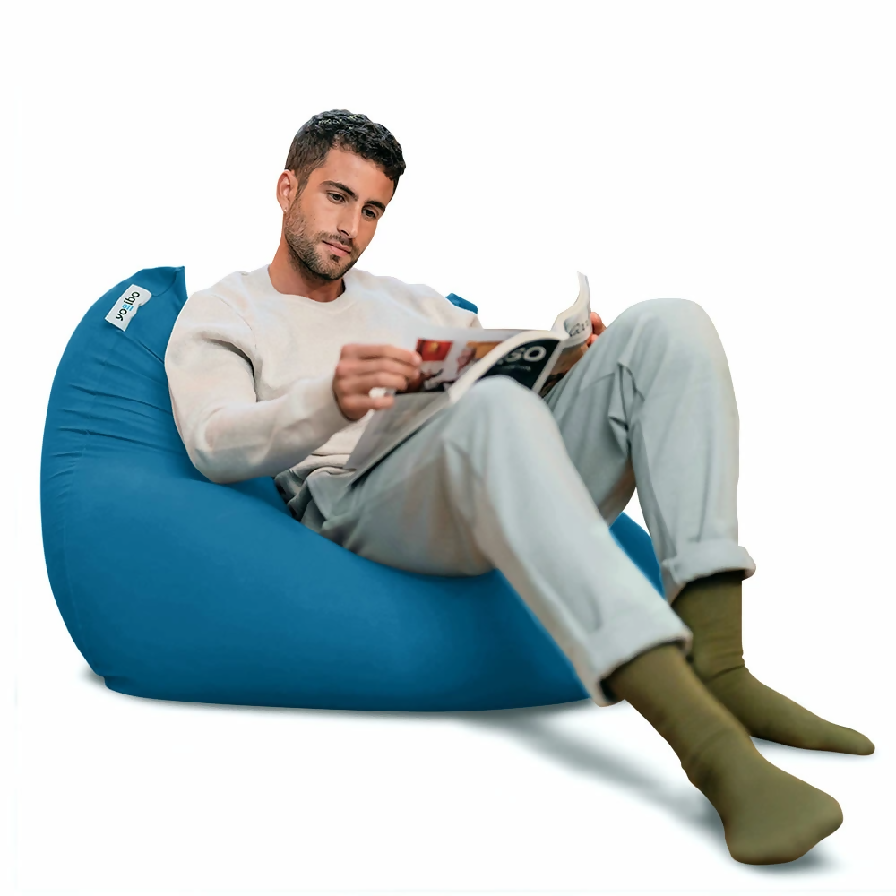 Yogibo Mini（アクアブルー）｜ ヨギボー ミニ ビーズクッション クッション ソファ チェア リラックス 1人用 ビーズソファ Mini カラフル かわいい おしゃれ 愛知県 岐阜県 名古屋 Yogibo