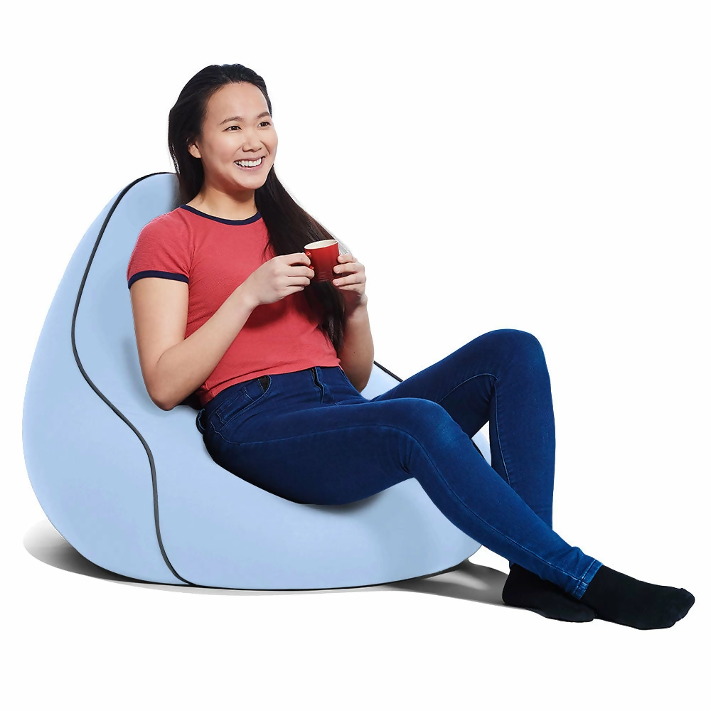 Yogibo Lounger（ペールブルー）｜ ヨギボー ラウンジャー ビーズクッション クッション ソファ チェア リラックス 1人用 ビーズソファ Lounger カラフル かわいい おしゃれ 愛知県 岐阜県 名古屋 Yogiboア ベッド リクライナー 1人用 2人用 クッション Lite Luxe シック おしゃれ 愛知県 岐阜県 名古屋 Yogibo
