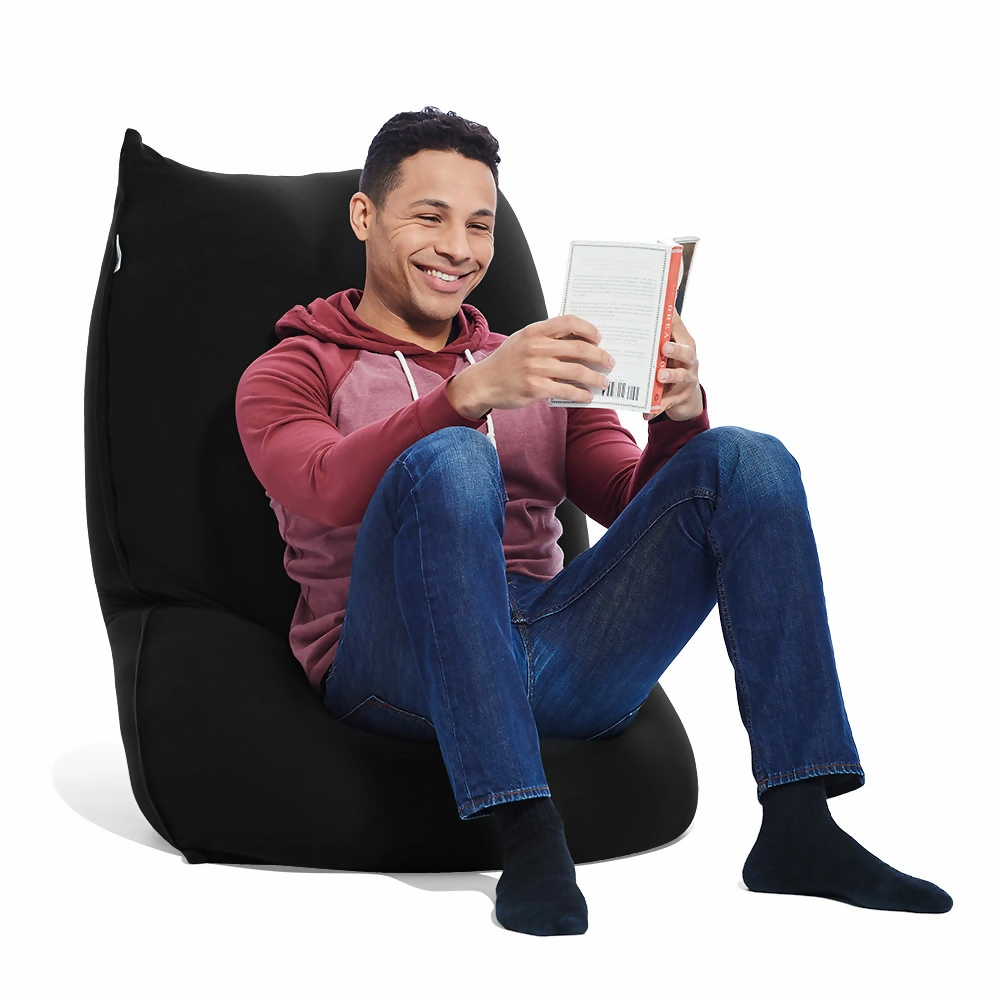 Yogibo Lite（ブラック）｜ ヨギボー ライト ビーズクッション クッション ソファ チェア ベッド リクライナー 1人用 2人用 クッション Lite カラフル かわいい おしゃれ 愛知県 岐阜県 名古屋 Yogibo