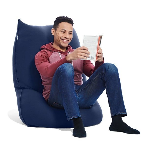 Yogibo Lite（ネイビーブルー）｜ ヨギボー ライト ビーズクッション クッション ソファ チェア ベッド リクライナー 1人用 2人用 クッション Lite カラフル かわいい おしゃれ 愛知県 岐阜県 名古屋 Yogibo