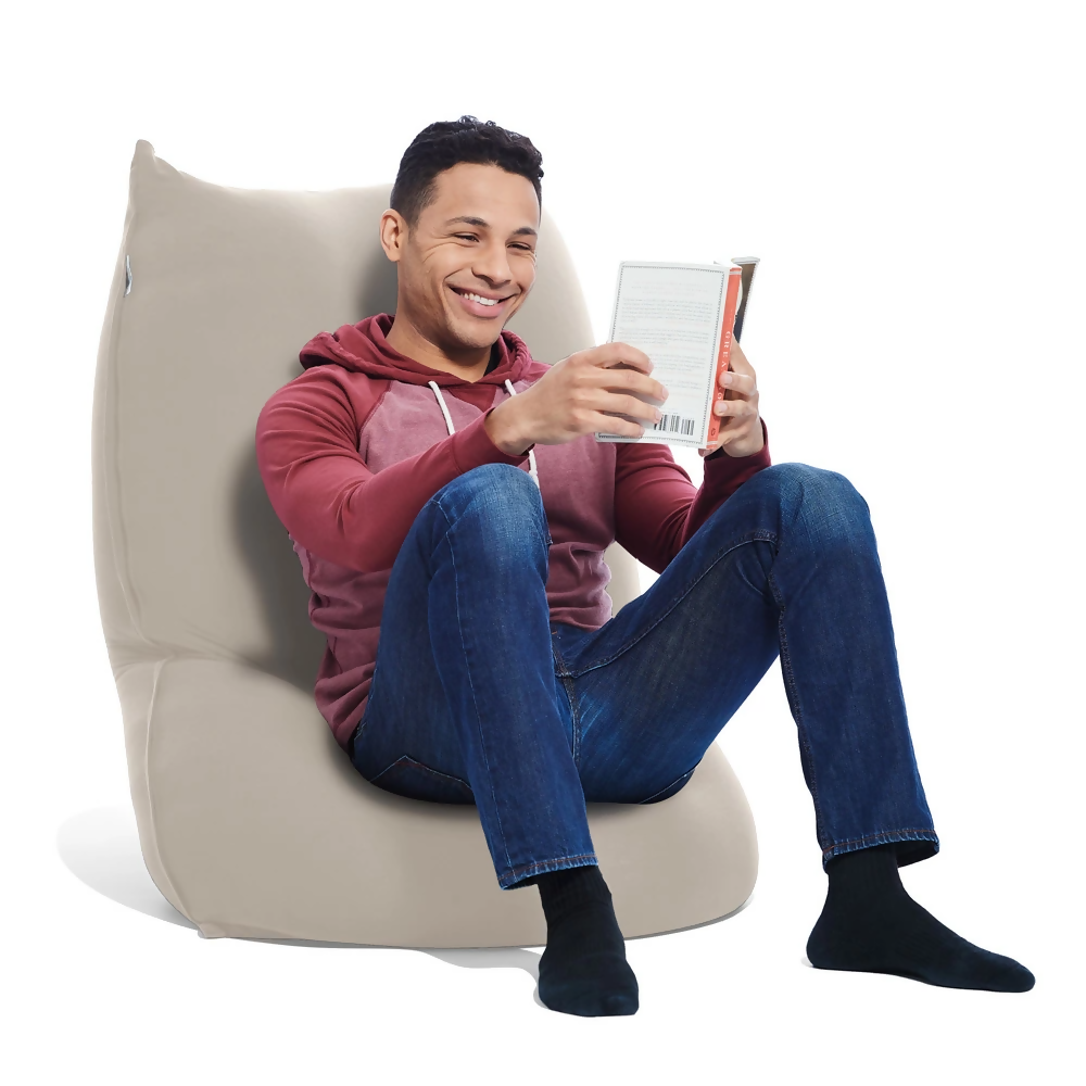 Yogibo Lite（ライトグレー）｜ ヨギボー ライト ビーズクッション クッション ソファ チェア ベッド リクライナー 1人用 2人用 クッション Lite カラフル かわいい おしゃれ 愛知県 岐阜県 名古屋 Yogibo