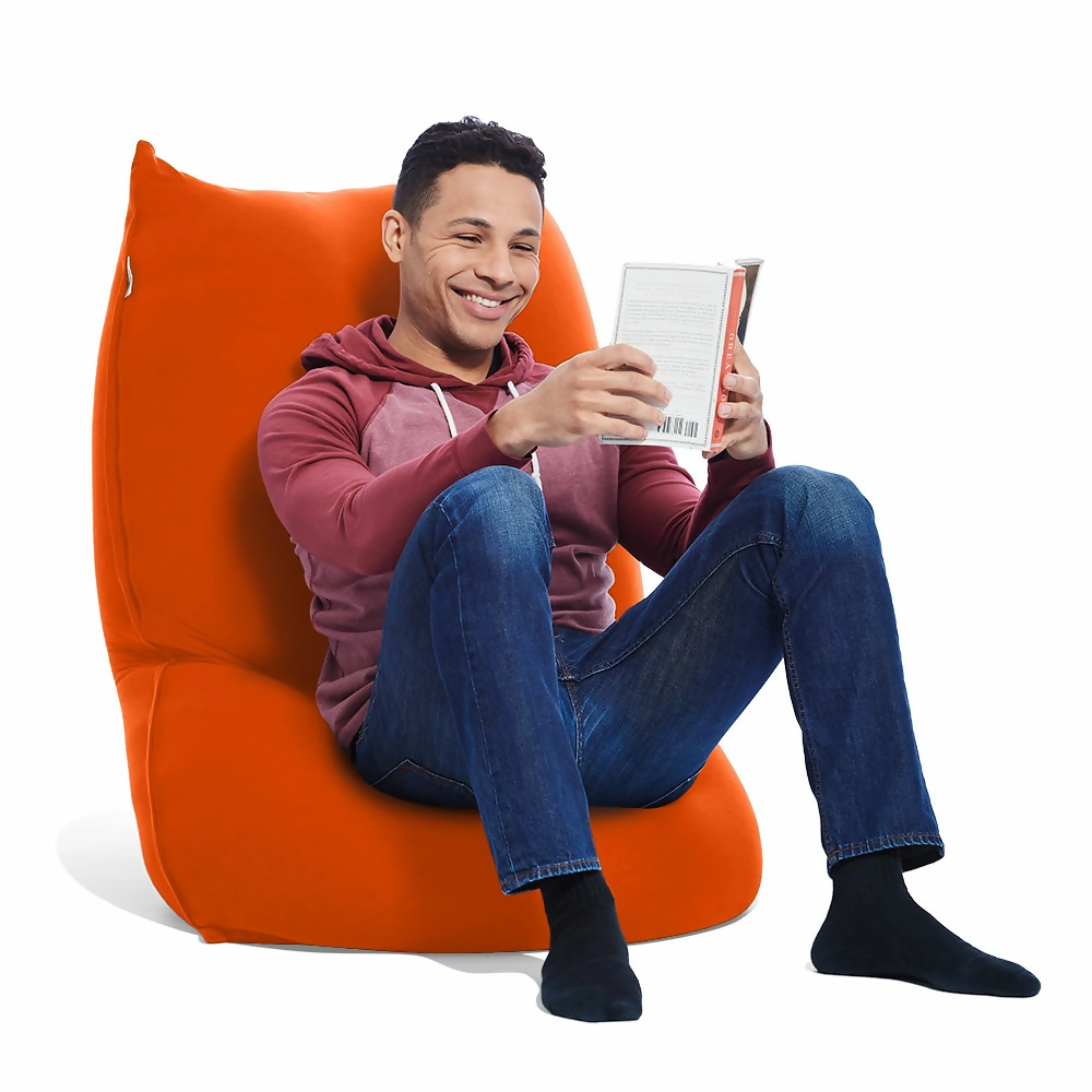 Yogibo Lite（オレンジ）｜ ヨギボー ライト ビーズクッション クッション ソファ チェア ベッド リクライナー 1人用 2人用 クッション Lite カラフル かわいい おしゃれ 愛知県 岐阜県 名古屋 Yogibo