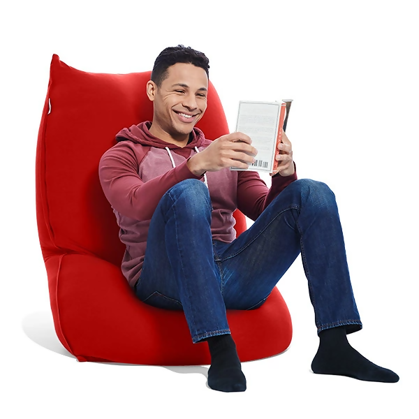 Yogibo Lite（レッド）｜ ヨギボー ライト ビーズクッション クッション ソファ チェア ベッド リクライナー 1人用 2人用 クッション Lite カラフル かわいい おしゃれ 愛知県 岐阜県 名古屋 Yogibo