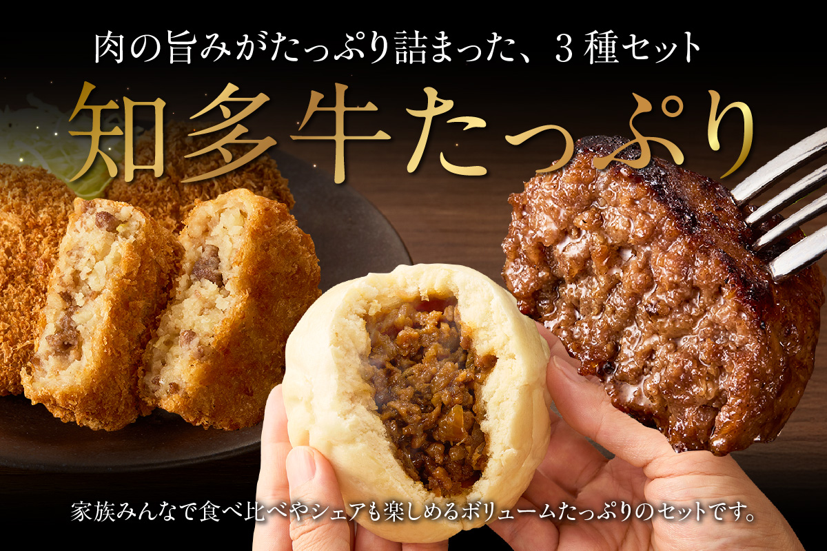 【知多牛使用】わくわく3種セット