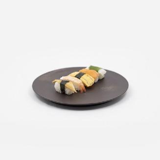 佳窯 丸盤 Φ24cm（バイフェロ）