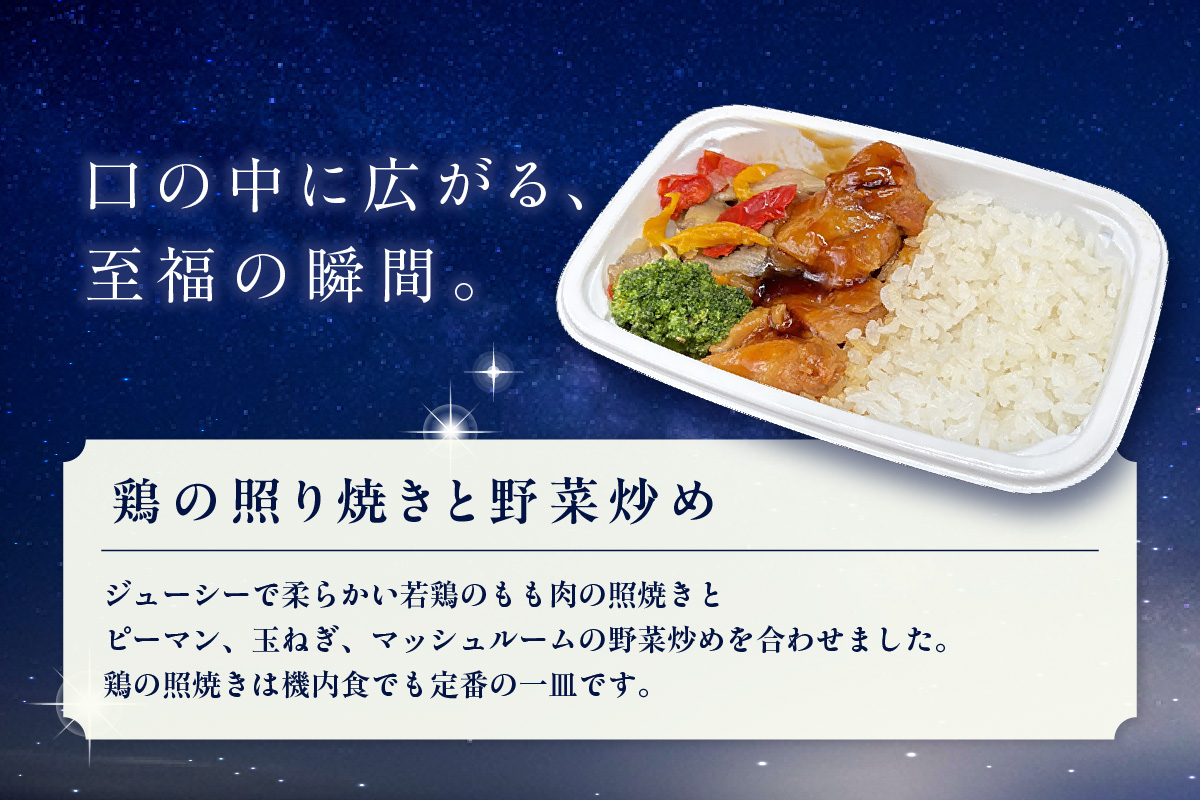 天空レストランからの贈物「機内食4食セット」2種×2食（肉じゃが・鶏の照り焼きと野菜炒め） 飛行機 機内食 セントレア 中部国際空港 メインディッシュ 弁当 お弁当 時短 簡単 レンジ調理 グルメ 惣菜 和食 肉じゃが 鶏の照り焼きと野菜炒め 家庭料理 料理 旅行好き 冷凍食品 お取り寄せ ギフト 贈り物 名古屋エアケータリング 愛知県 常滑市