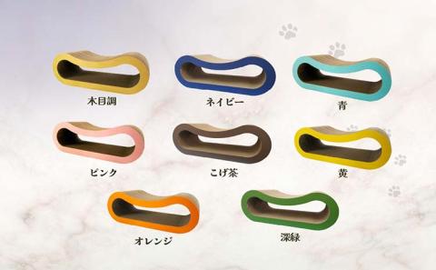 猫の爪とぎ 穴あき枕（カラー：白） 白