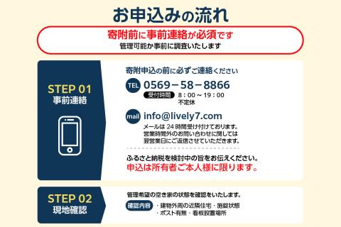 空き家管理サービス　６か月標準プラン