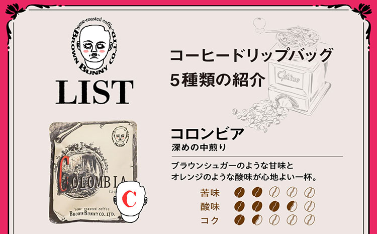 KEDI BASKAN　コーヒードリップバッグ3箱（1箱12ｇ×5バッグ）