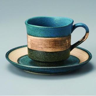 【常滑焼】珈茶ポットと珈琲マグカップ2個セット