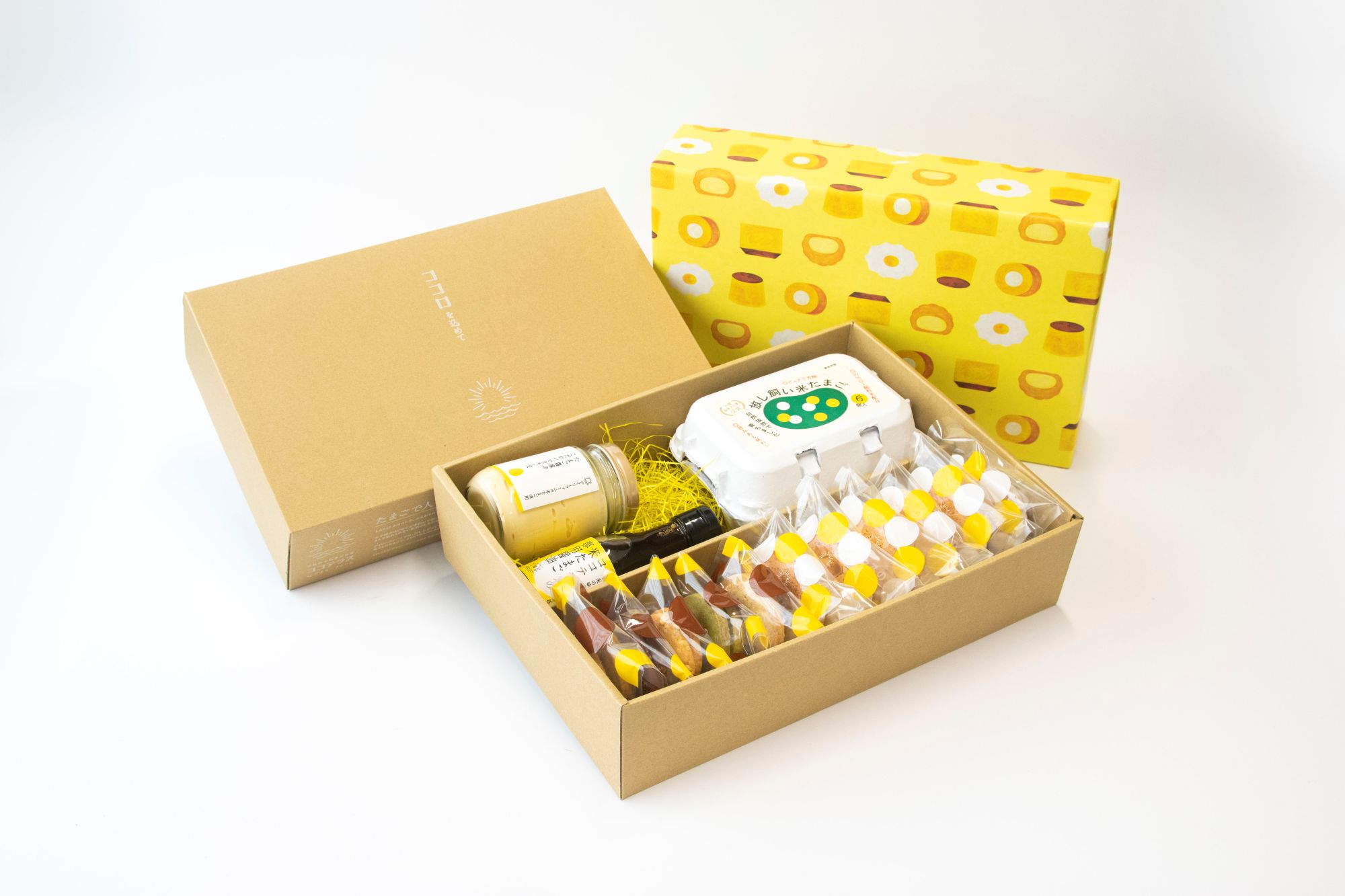 放し飼い米たまごのギフトセットA｜放し飼い米たまご マドレーヌ クッキー マヨネーズ 醤油 たまご専用醤油 料理 タマゴ 卵 鶏卵 焼き菓子 洋菓子 グルメ スイーツ お取り寄せ 詰め合わせ ギフト 贈り物 プレゼント 愛知県 常滑市